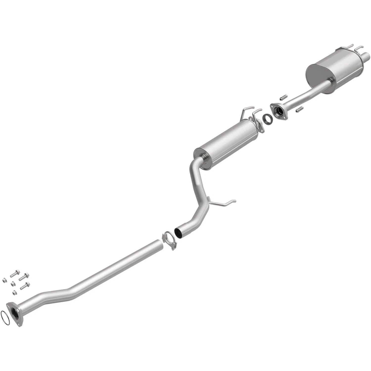Fits 2006-2011 Honda Civic 2.0L Direct-Fit Replacement Exhaust System 106-0743